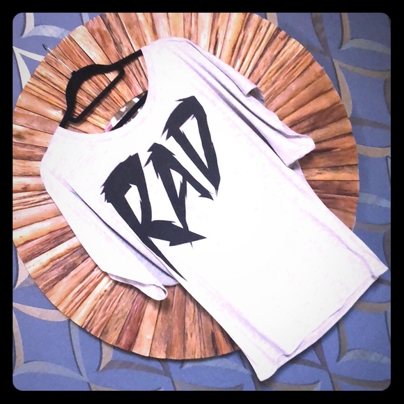 Bella Canvas Tops - NWOT Rad shirt size large! Fitness Top